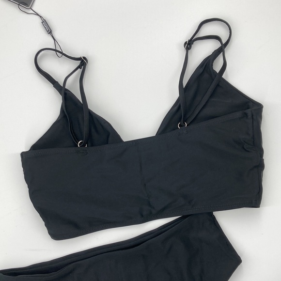 NWT Zaful Black Bikini Women’s Medium - Picture 3 of 6